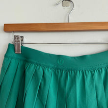 Load image into Gallery viewer, Lululemon High Rise Pleated Tennis Lined Activewear Mini Skort Skirt Green 6
