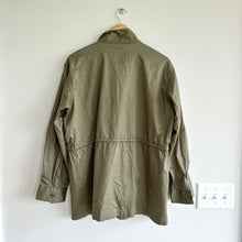 Load image into Gallery viewer, Sanctuary Otis Zip Up Drawcord Waist Outdoor Utility Jacket Green S
