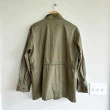 Load image into Gallery viewer, Sanctuary Otis Zip Up Drawcord Waist Outdoor Utility Jacket Green S
