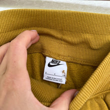 Load image into Gallery viewer, Nike Cotton Fleece Drawstring Waist Jogger Sweatpants Yellow
