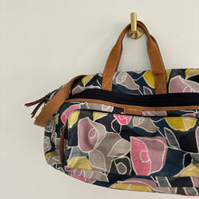 Load image into Gallery viewer, Fossil Eliza Weekender Floral Duffel Tote Bag Multicolor
