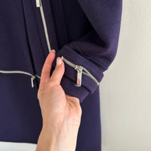 Load image into Gallery viewer, Diane Von Furstenberg 1,2,3 Coat in Royal Navy M

