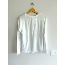 Load image into Gallery viewer, Athleta Momentum Seamless Long Sleeve Crew Neck Activewear Top White L NWT
