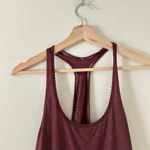 Lululemon 105 F Singlet Tank Top in Bordeaux Drama