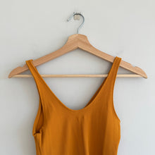 Load image into Gallery viewer, Abercrombie &amp; Fitch Seamless Ribbed Scoop Neckline Bodysuit Orange XS

