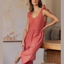 Load image into Gallery viewer, Zesica Adjustable Straps Sleeveless Wide Leg Jumpsuit S

