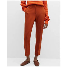 Load image into Gallery viewer, MaxMara Pegno Straight-Leg Trousers Orange 4 $595
