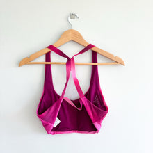 Load image into Gallery viewer, Athleta Malibu Bikini Top A-C Surf Blur Fuschia Pink M

