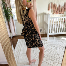 Load image into Gallery viewer, Tadashi Shoji Lace Overlay Peplum Cocktail Dress
