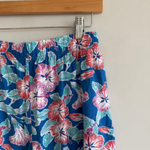 Load image into Gallery viewer, Chubbies Floral Pull On Shorts Hoodie Pullover Set Blue Multi S
