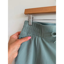 Load image into Gallery viewer, All In Motion Mid Rise Woven Drawcord Waist Activewear Shorts Green S
