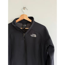 Load image into Gallery viewer, The North Face Chest Logo Ridgewall Soft Shell Zip Up Basic Jacket Black L
