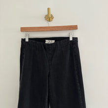 Load image into Gallery viewer, We The Free x Free People Drapey High Rise Wide Leg Pants Black 27
