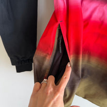 Load image into Gallery viewer, Volcom Leda Gore-Tex Colorblock Zip Up Hooded Winter Jacket Black Red L
