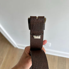 Load image into Gallery viewer, Vintage DIESEL Leather Belt 32&quot; Brown

