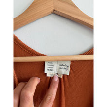 Load image into Gallery viewer, Anthropologie Saturday Sunday Marina Tiered Wide Leg Jumpsuit Terracotta XS
