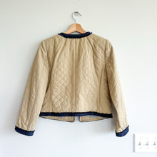 Load image into Gallery viewer, J. Crew Quilted Safari Jacket Khaki 2
