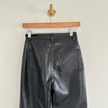 Load image into Gallery viewer, Wilfred The Melina High-Waisted Vegan Leather Pants Black 0 $148
