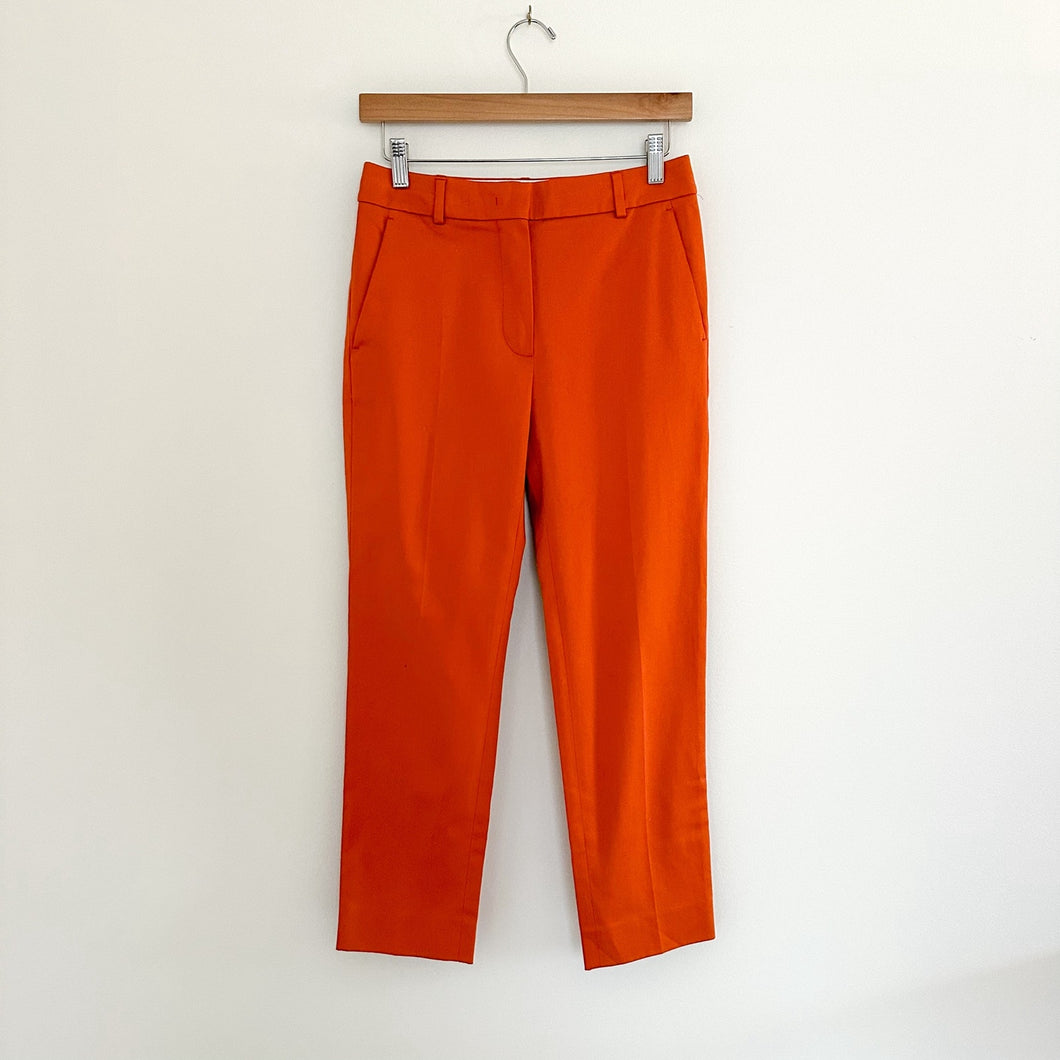 MaxMara Pegno Straight-Leg Trousers Orange 4 $595