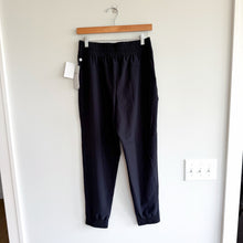 Load image into Gallery viewer, Zella Drawstring Waist High Rise Activewear Jogger Black S NWT
