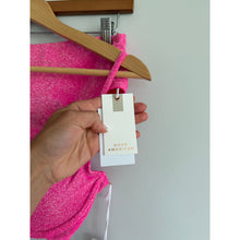 Load image into Gallery viewer, Good American Sparkle Underwired High Rise Bikini Set Pink 2 NWT
