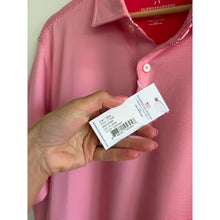 Load image into Gallery viewer, Fairway &amp; Greene USA Mini Stripe Short Sleeve Golf Jersey Polo Shirt Red XL NWT
