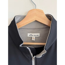Load image into Gallery viewer, Peter Millar Crown Sport Perth Performance Quarter-Zip Sweatshirt Black XL
