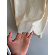 Load image into Gallery viewer, Rag &amp; Bone Sleeveless V-Neck High Low Hem Raw Edge Tank Top Cream L
