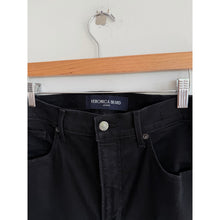 Load image into Gallery viewer, Veronica Beard Beverly Skinny Flare High Rise Jeans Onyx Black 32

