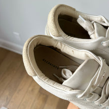 Load image into Gallery viewer, AllSaints Trish Platform Leather Lace Up Low Top Casual Sneakers White 8
