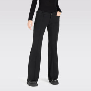 MAC Dream Luxury Pleated Front High Rise Pants Black 12 NWT