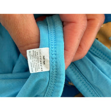 Load image into Gallery viewer, Little Sleepies Cookies &amp; Milk Receiving Wrap Baby Swaddle Blanket Blue OS
