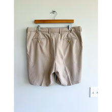 Load image into Gallery viewer, Peter Millar Salem Performance Golf Zip Front Chino Shorts Cream 38
