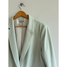 Load image into Gallery viewer, H&amp;M Long Sleeve Single Breasted Notch Lapel Casual Blazer Green L NWT
