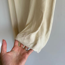 Load image into Gallery viewer, Eileen Fisher Silk Asymmetrical Tank Top Cream L
