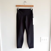Load image into Gallery viewer, Alo Yoga 7/8 High-Waist Airlift Double Layered Waistband Legging Black L NWT
