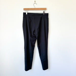 AKRIS Punto Franca Mid-Rise Cropped Pants Black 8