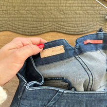 Load image into Gallery viewer, Anthropologie Pilcro Buckle Back Denim Trouser Pant 27
