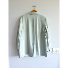 Load image into Gallery viewer, H&amp;M Long Sleeve Single Breasted Notch Lapel Casual Blazer Green L NWT
