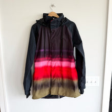 Load image into Gallery viewer, Volcom Leda Gore-Tex Colorblock Zip Up Hooded Winter Jacket Black Red L

