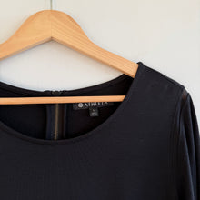 Load image into Gallery viewer, Athleta Industry Weekend Merino Wool Blend Long Sleeve Dress Black L
