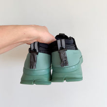 Load image into Gallery viewer, Canada Goose Glacier Trail High Dyneema Sneakers Black Washed Green 8.5 NEW

