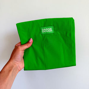 Dagne Dover Dash Grocery Tote Bag Green Grasshopper NWT
