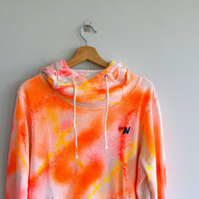 Load image into Gallery viewer, Aviator Nation Rare Artist Collection Ninja Tie Dye Hoodie Sweatshirt Orange L
