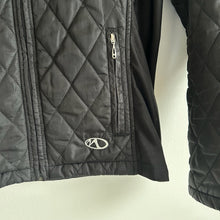 Load image into Gallery viewer, Marker Zip Front Quilted Moto Jacket with Zip Pockets Black M

