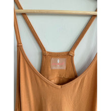 Load image into Gallery viewer, FP Movement Hot Shot Sleeveless Wide Leg Jumpsuit Orange XS
