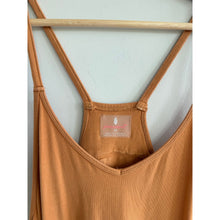 Load image into Gallery viewer, FP Movement Hot Shot Sleeveless Wide Leg Jumpsuit Orange XS
