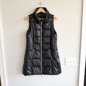 My Anorak Down Piffer Zip Up Vest Black M