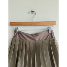 Load image into Gallery viewer, Albion Tie Breaker Pleated Tennis Mini Activewear Skort Brown XS
