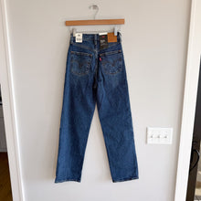 Load image into Gallery viewer, Levi's Ribcage Straight Ankle Denim High Rise Jeans Blue 23 NWT
